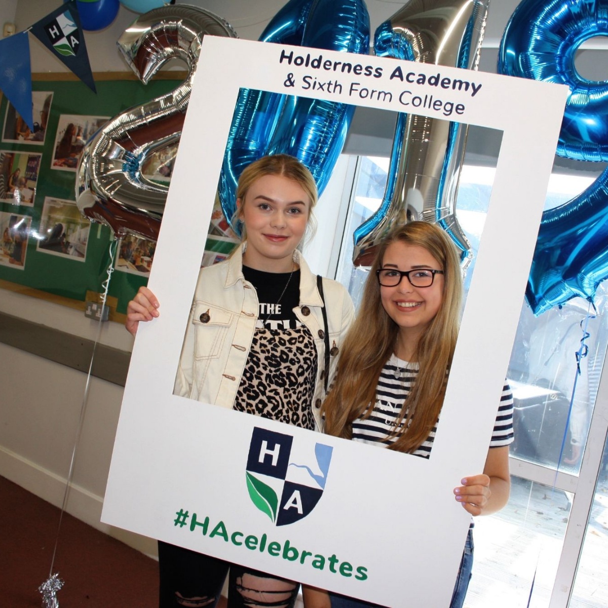 The Consortium Academy Trust Holderness Results Day happiness